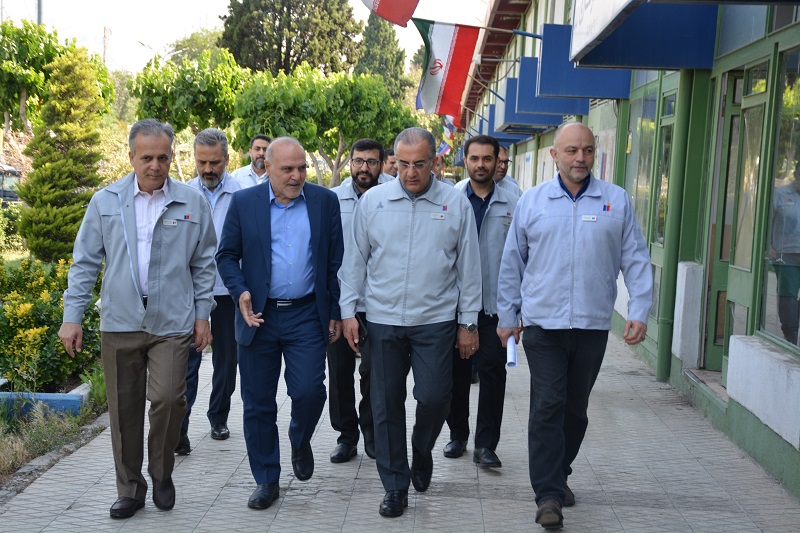 برگزاری نشست مدیران و رؤسای بازرسی گروه خودروسازی سایپا در شرکت فنرسازی زر